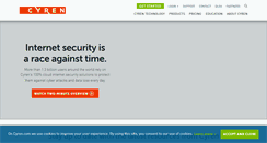 Desktop Screenshot of cyren.com